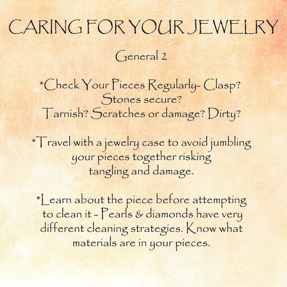 Take Proper Care Of Your New Pieces! - Picture 2 of 12